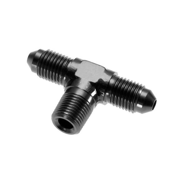Red Horse Performance -12 X -12 (3/4") TEE WITH THREAD ON THE SIDE - BLACK 825-12-12-2 - main